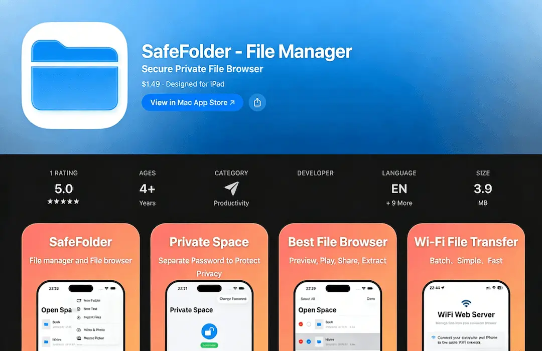 SafeFolder App